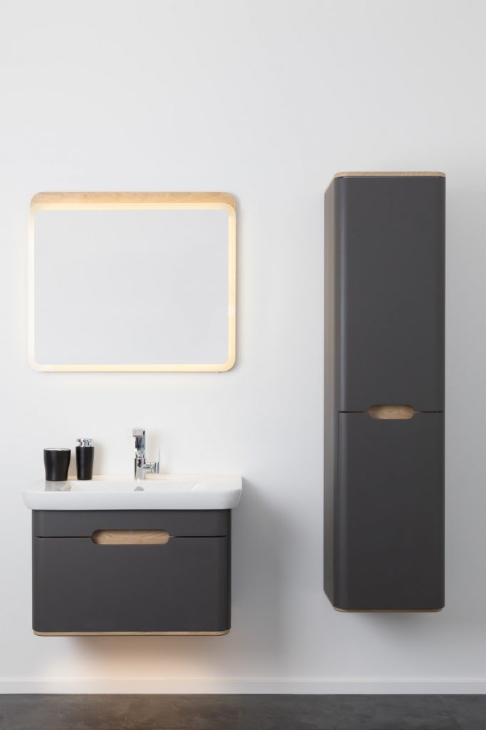 Vitra Eternity Wall Hung Charcoal Storage Basin | Lead Wolf, Peterborough