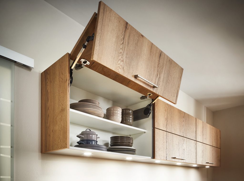 10A. Natural Vintage Oak Matt Wood Laminate Kitchen Doors | Lead Wolf, Peterborough