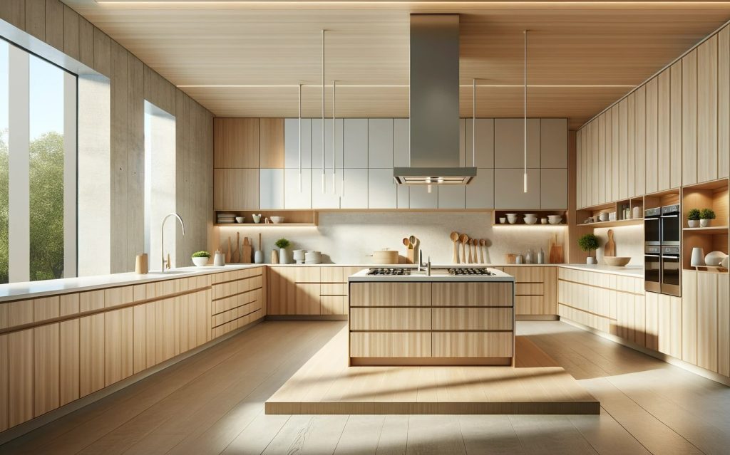 Maple Wood Kitchen 1 | Lead Wolf, Peterborough