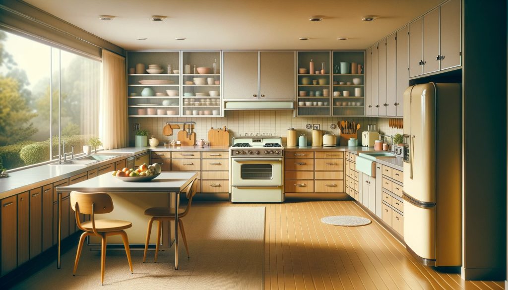 Mid Century Kitchen | Lead Wolf, Peterborough