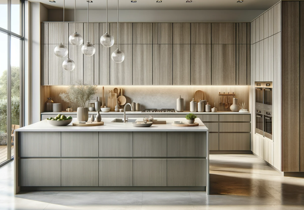 Modern Oak Wood Kitchen 1 | Lead Wolf, Peterborough