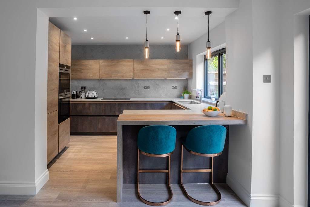 U shaped Kitchen layout | Lead Wolf, Peterborough