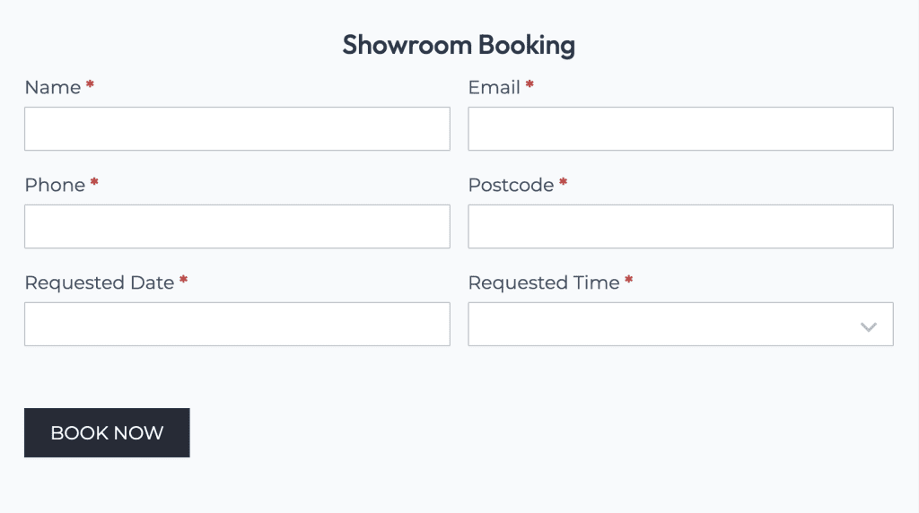 Showroom Booking Us | Lead Wolf, Peterborough